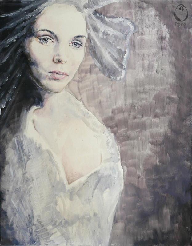 oil on canvas - olio su tela di Piro